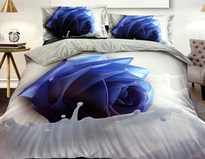 Kokvilnas satīna 3D gultas veļas kompl.220x240 cm- 16591